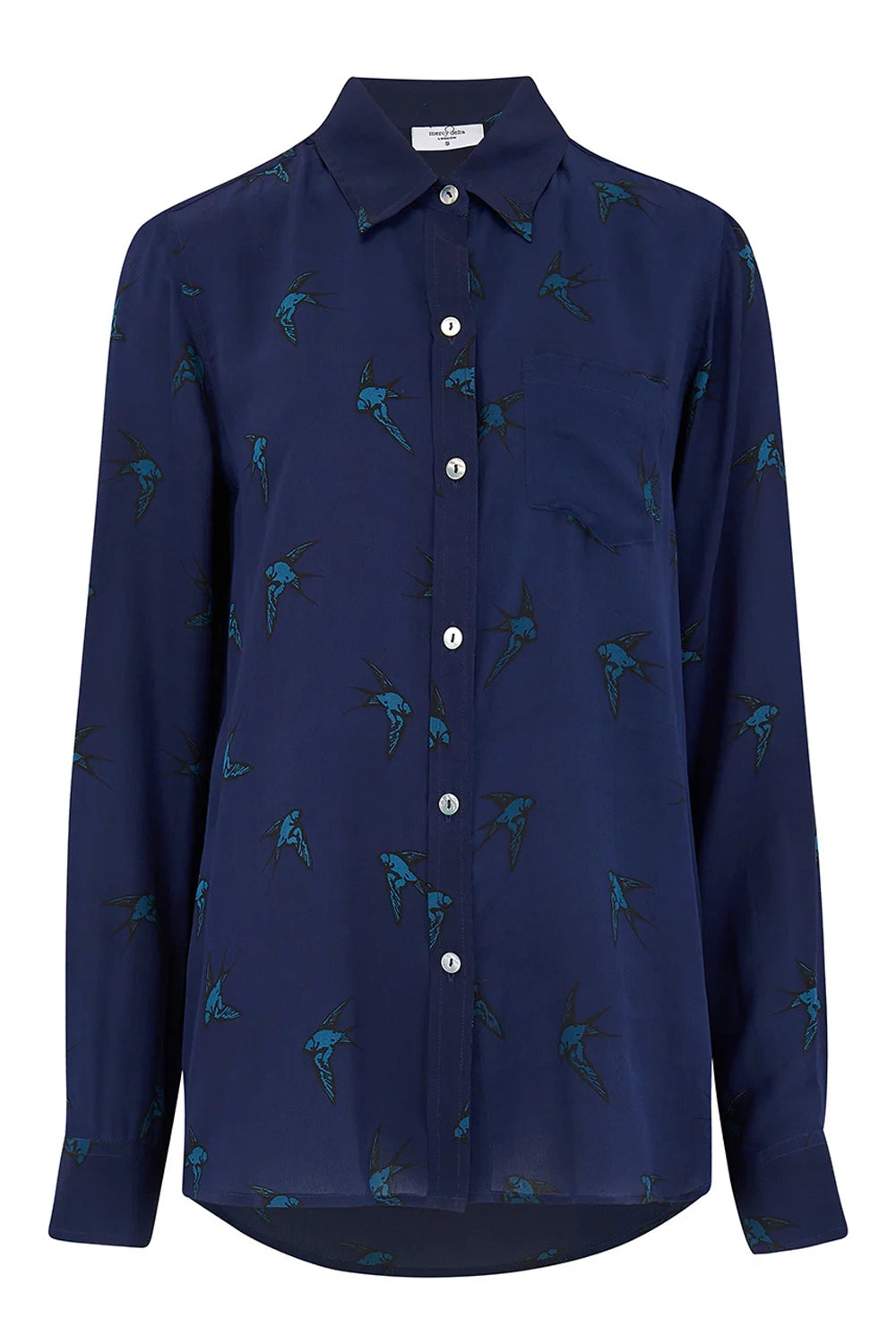 MEN'S Shirt Swallow Navy (Life & Soul CALM Campaign)