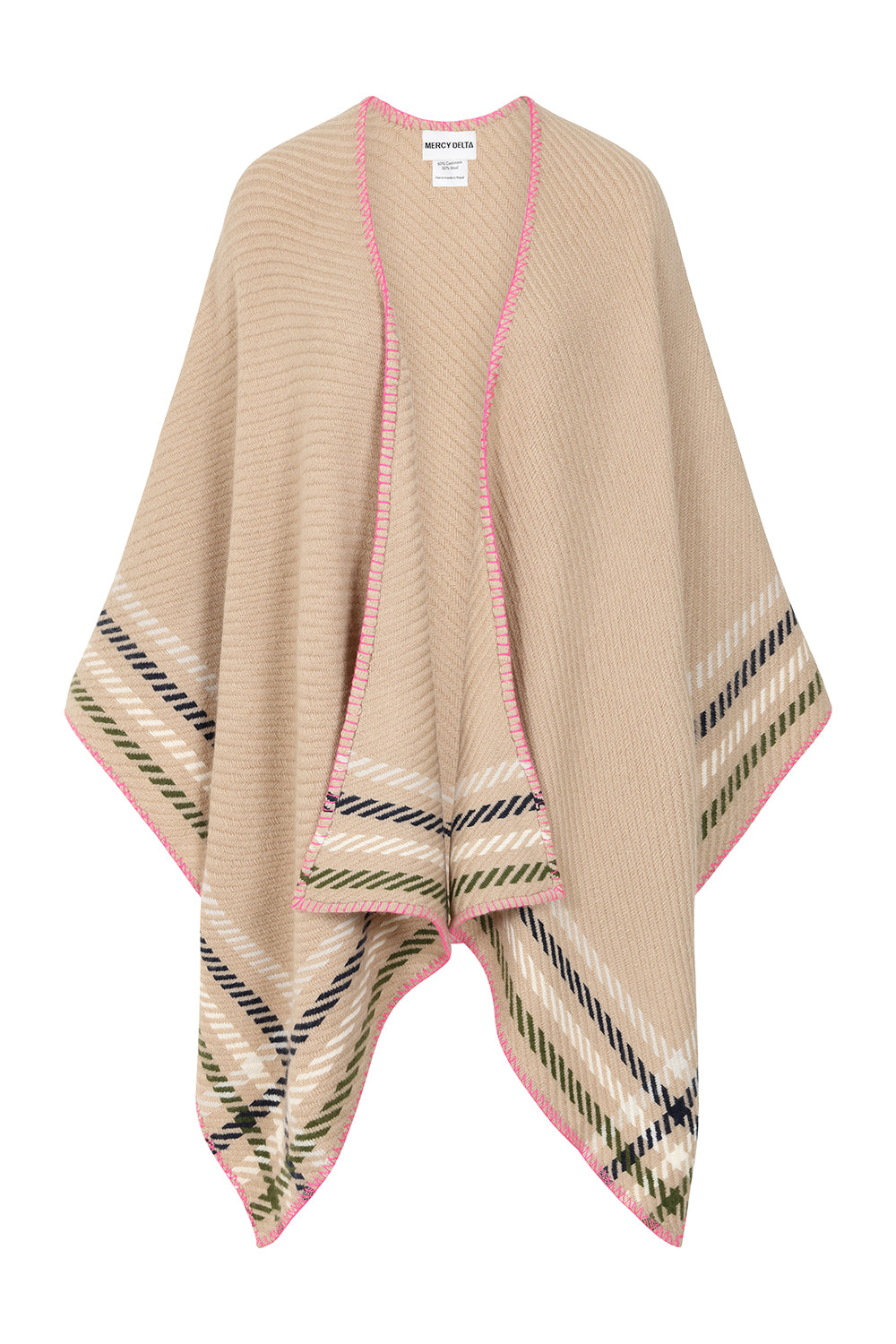 Poncho Plaid Yellowstone