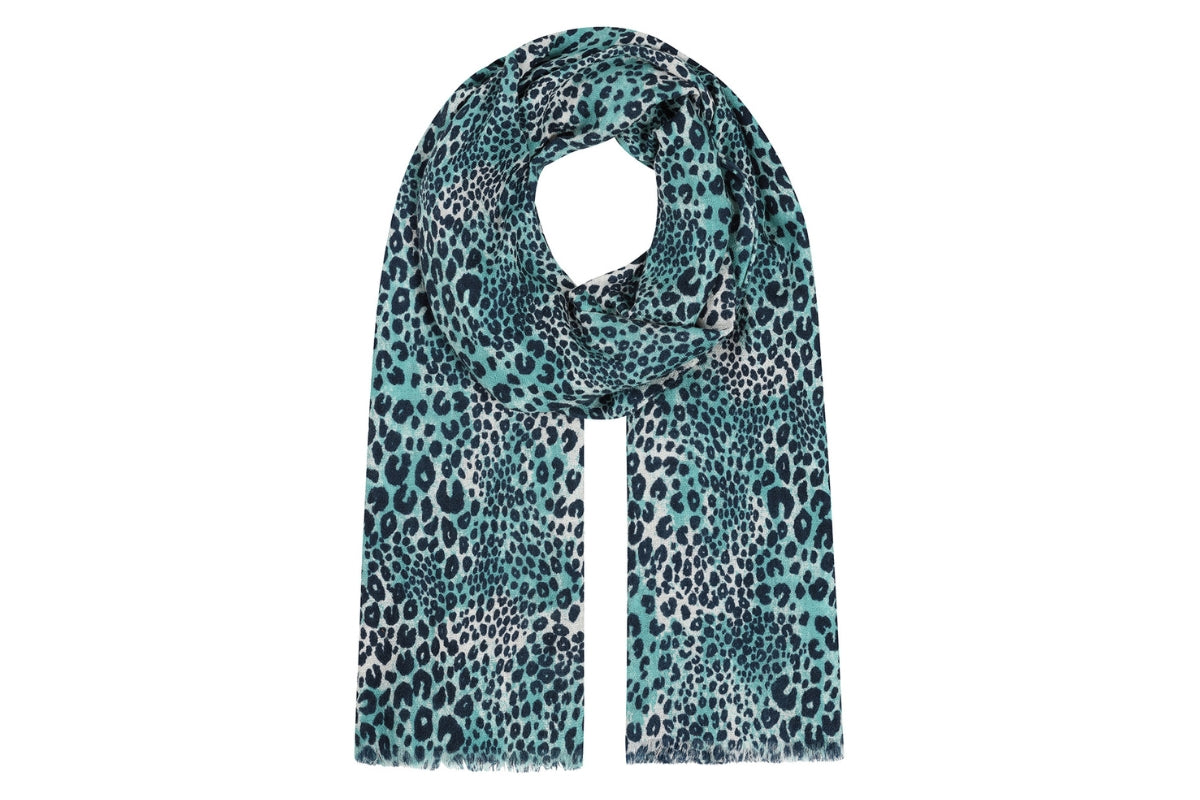 Cashmere Signature Scarf Ravello Azure