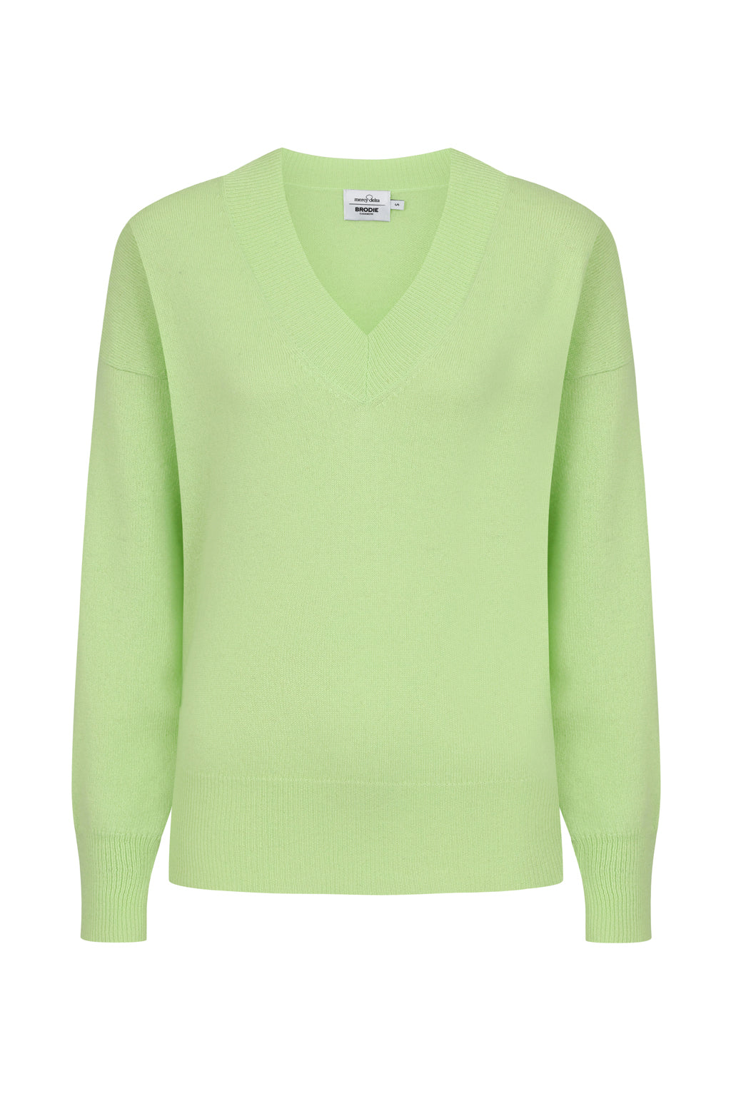 Ashdown V-Neck Solid Pistachio