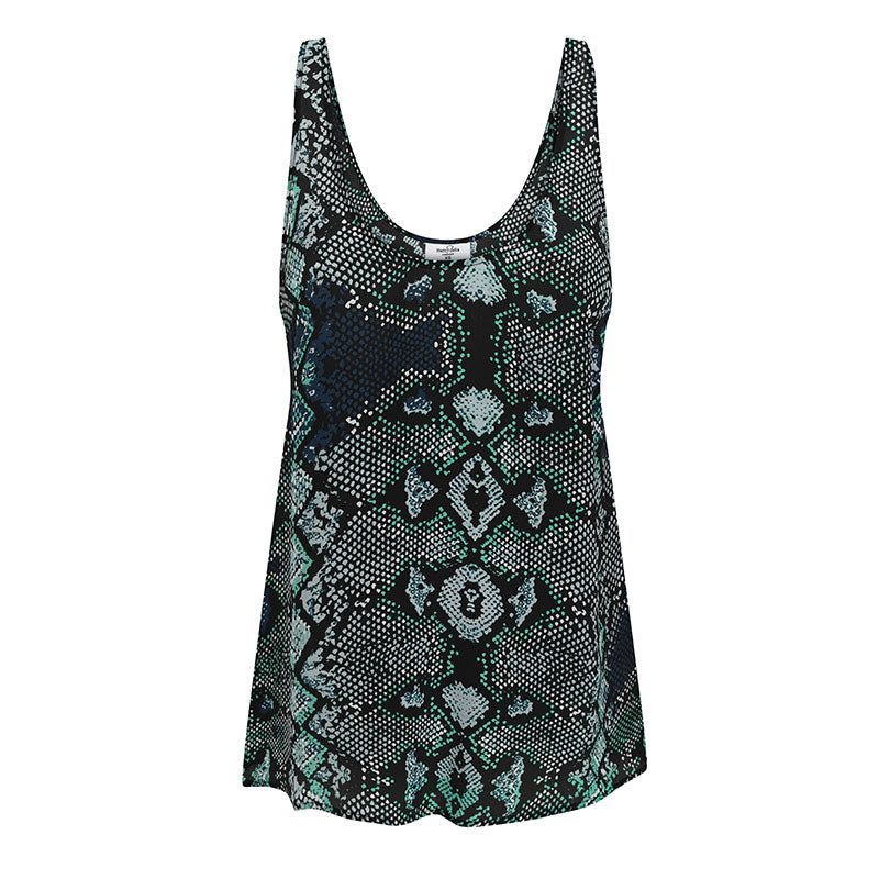 Bourne Cami Python Tropic