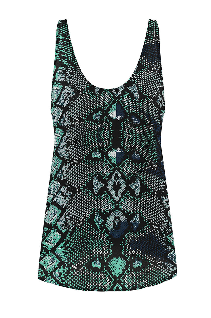 Bourne Cami Python Tropic