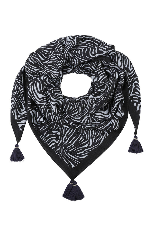 Cashmere Square Savoy Sapphire