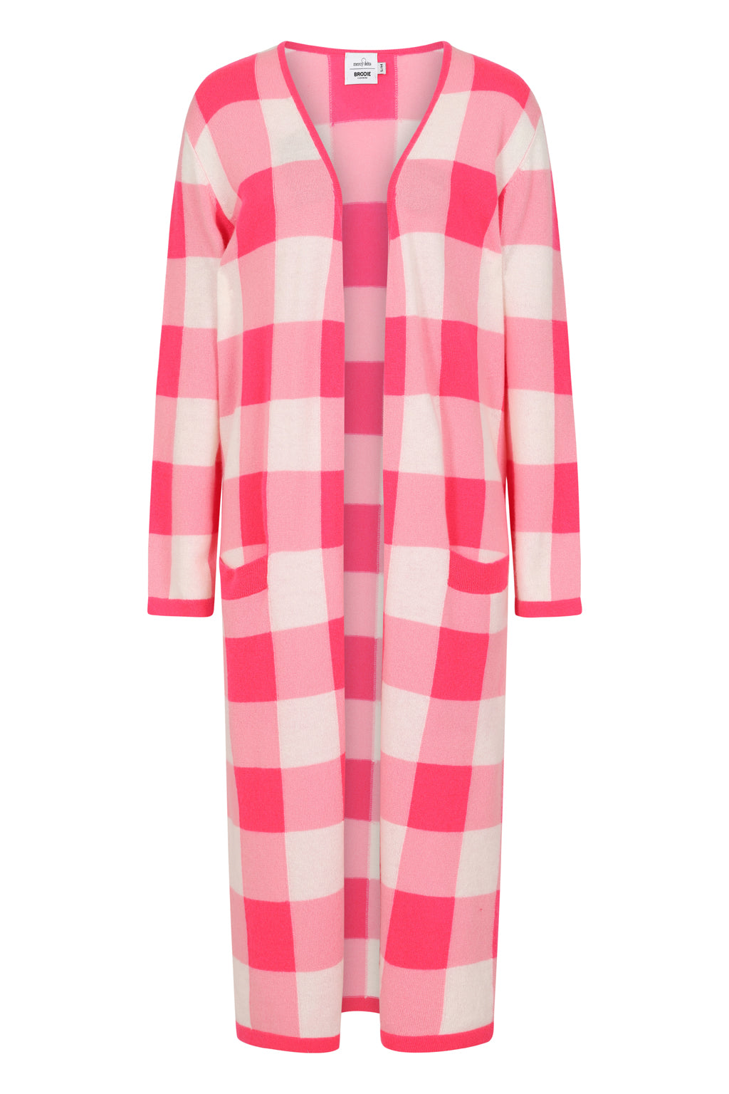 Coatigan Plaid Strawberry