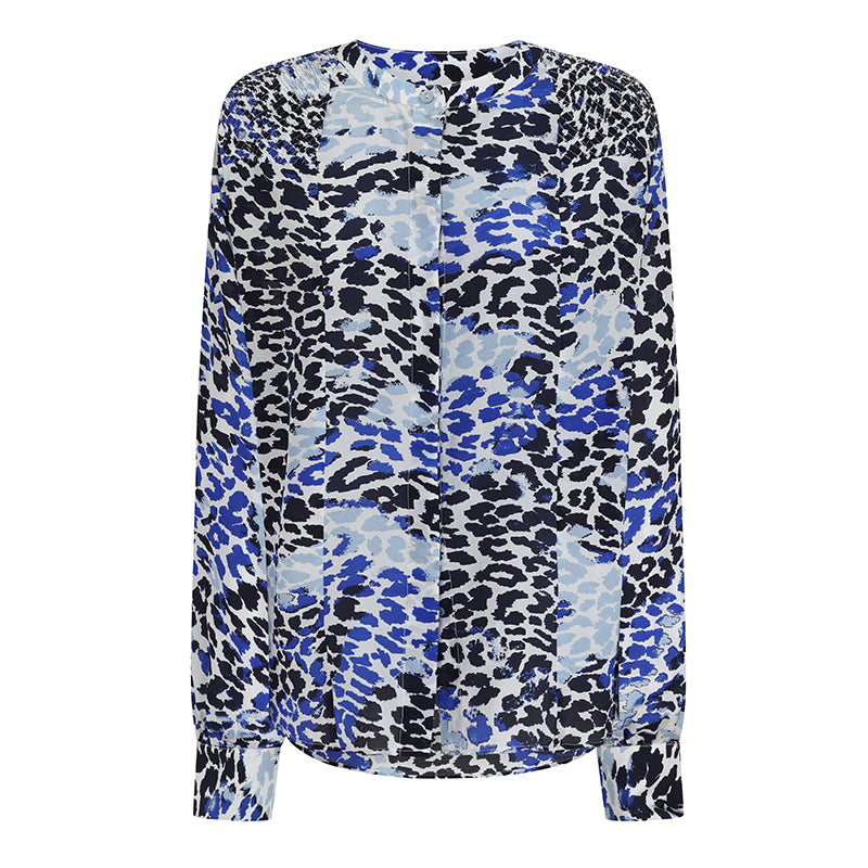 Hampton Leopard Ombre Azure