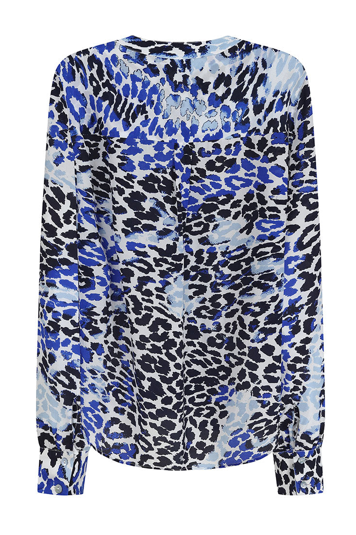 Hampton Leopard Ombre Azure