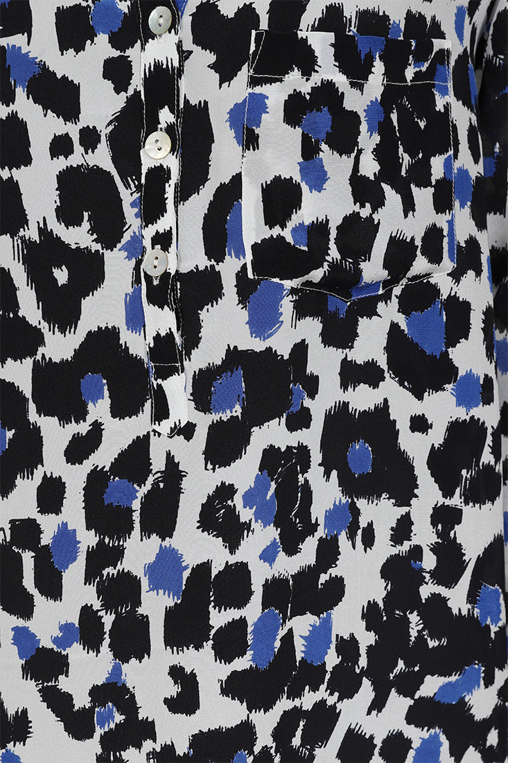 Stanford Woven Leopard Lapis