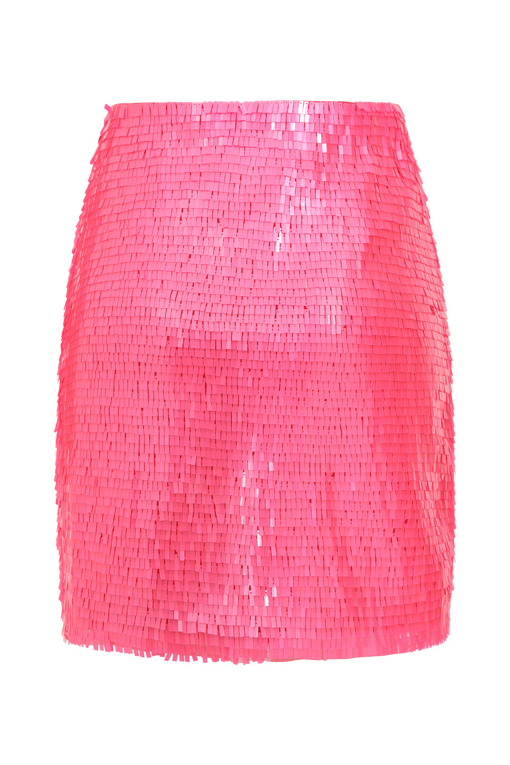 Wentworth Mini Skirt Solid Neon Pink