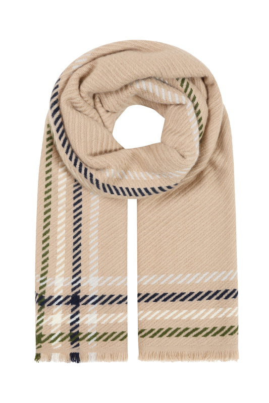 Plaid Yellowstone Cashmere Woven wrap