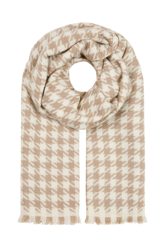 Houndstooth woven wrap Yellowstone