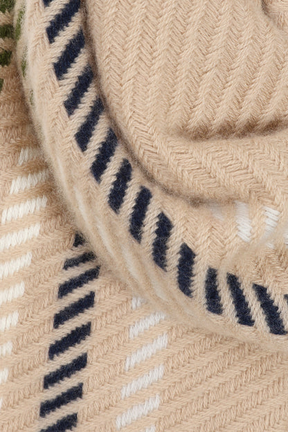Plaid Yellowstone Cashmere Woven wrap