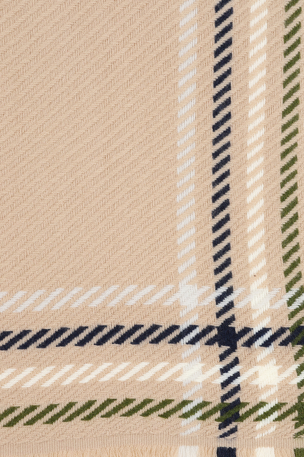Plaid Yellowstone Cashmere Woven wrap