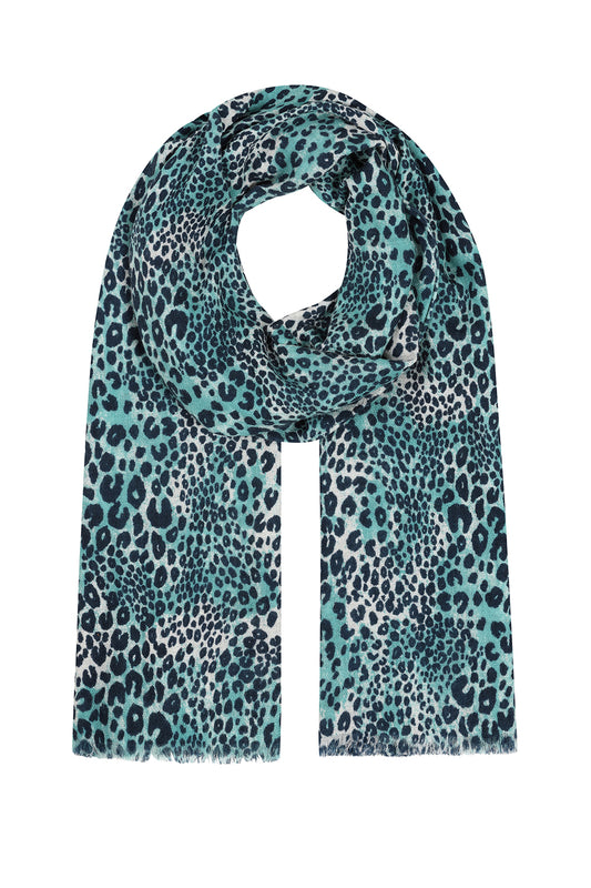 Cashmere Signature Scarf Ravello Azure